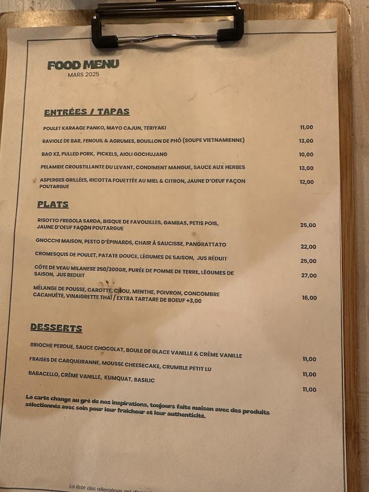 Awa cafe - Menu Image 3