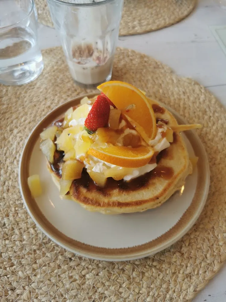 Pancake Banane Caramel Beurre Salé