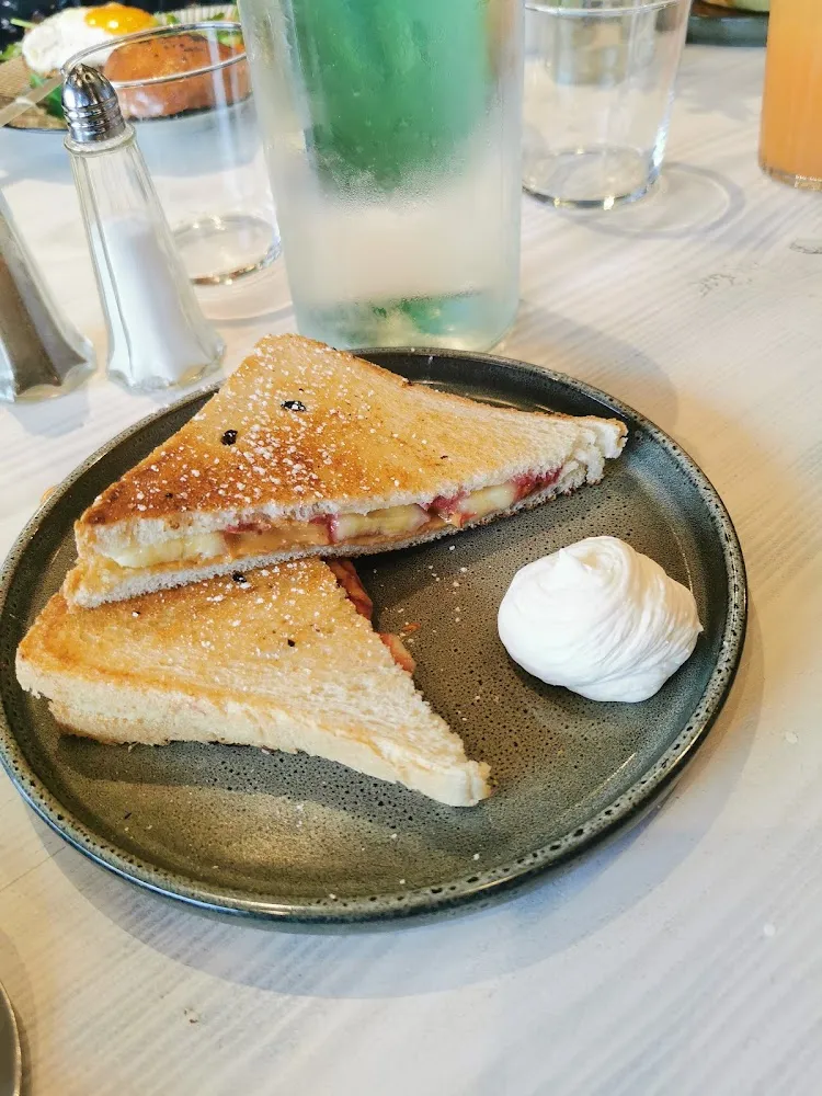 Toast Beurre de Cacahouète Framboise